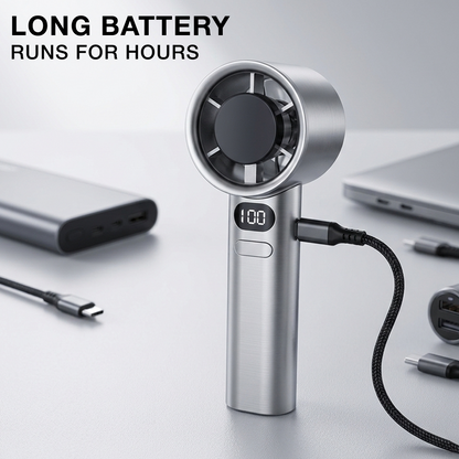 Jupiter Rechargeable Turbo Handheld Fan