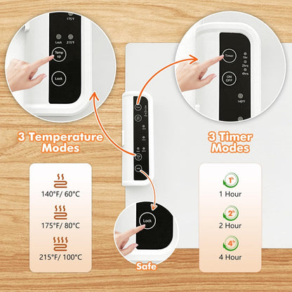 Jupiter WarmPad Food Warming Mat