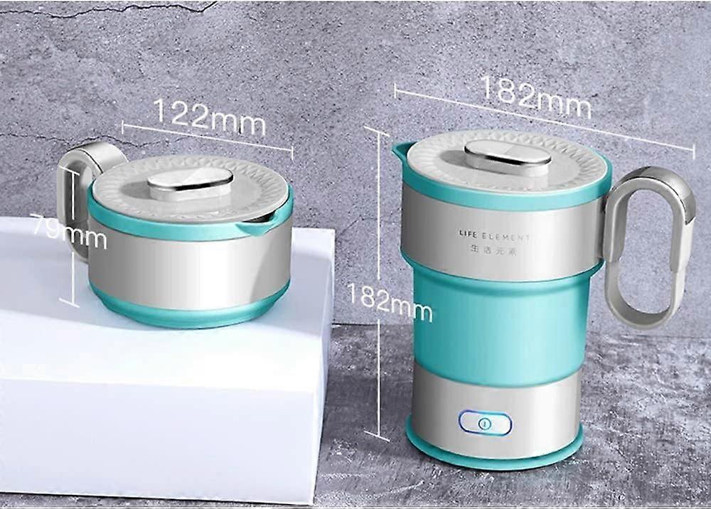 Foldable Electric Kettle 0.6L Silicone Travel Kettle